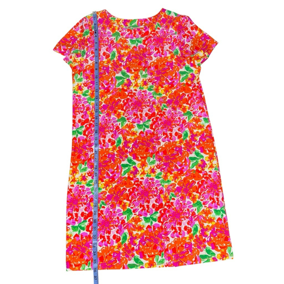 Jude Connally Performance Floral Bright Dress Size M short sleeves beach resort - Picture 7 of 10